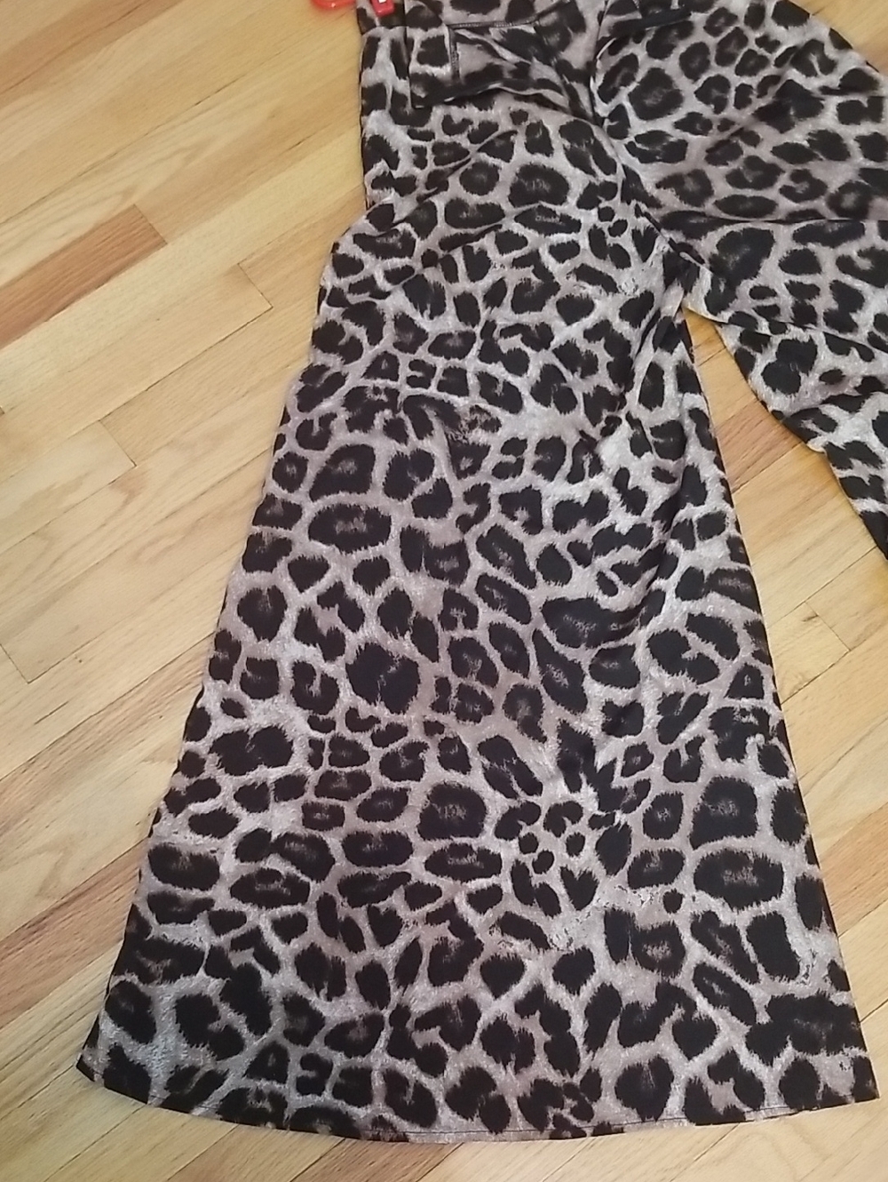 Shein Leopard Wide-Leg Pants - Picture 6 of 9